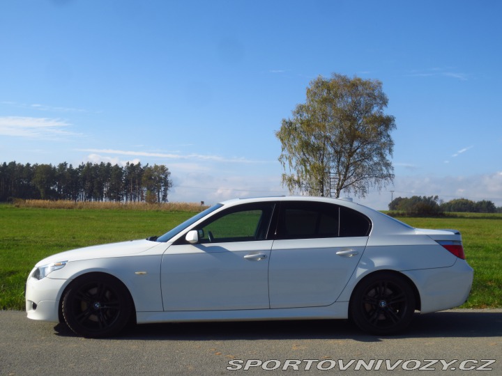 BMW 5 550i V8 Alpineweiss 2005