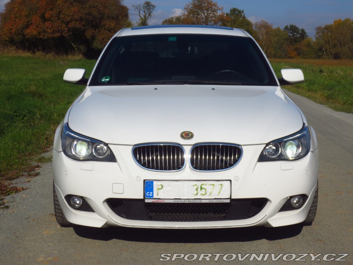 BMW 5 550i V8 Alpineweiss 2005