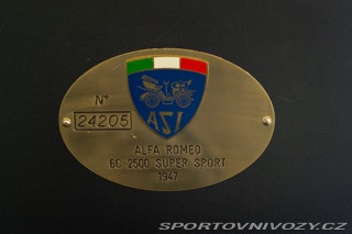 Alfa Romeo Ostatní modely 6C 2500 SS AERLUX TOURING 1947