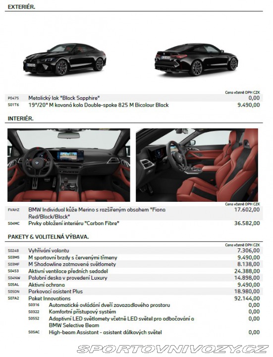 BMW M4 Competition M xD Coupé 2024