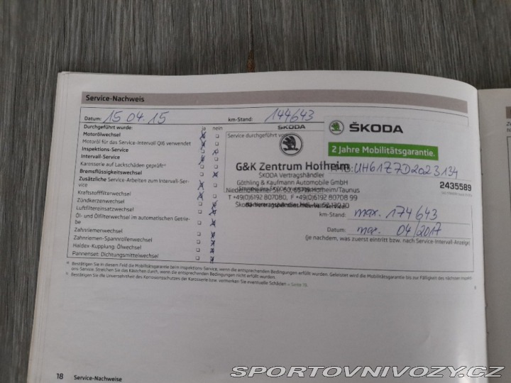 Škoda Octavia RS FACE 2,0TDI TURBO ROZVODY 2012