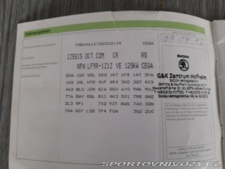Škoda Octavia RS FACE 2,0TDI TURBO ROZVODY 2012