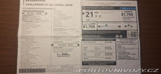 Dodge Challenger GT AWD (4x4) 2017