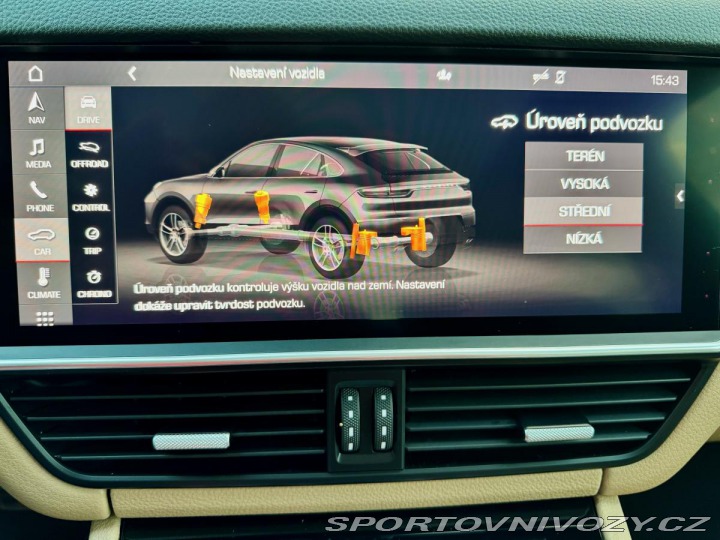 Porsche Cayenne S Coupe,VZDUCH,SoftClose, 2020