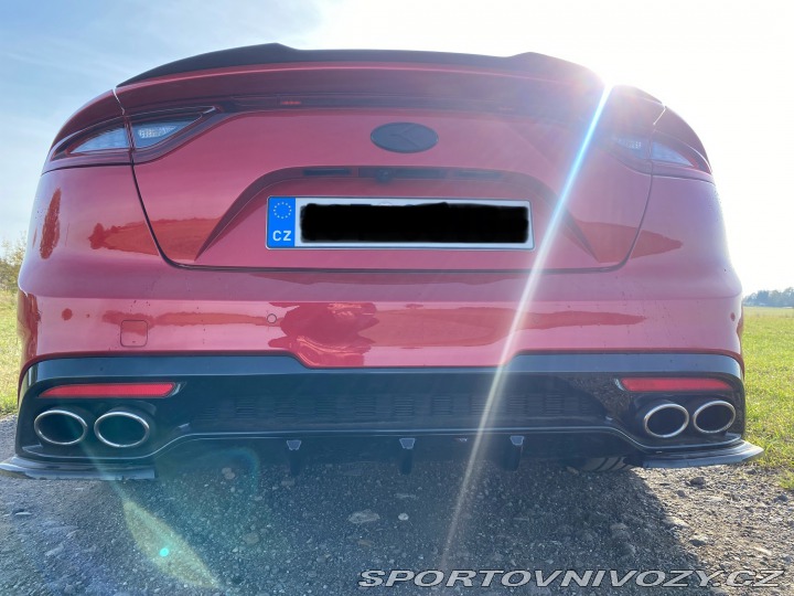Kia Stinger GT 3,3 biturbo V6, ČR 2017