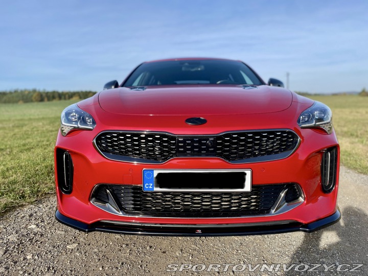 Kia Stinger GT 3,3 biturbo V6, ČR 2017
