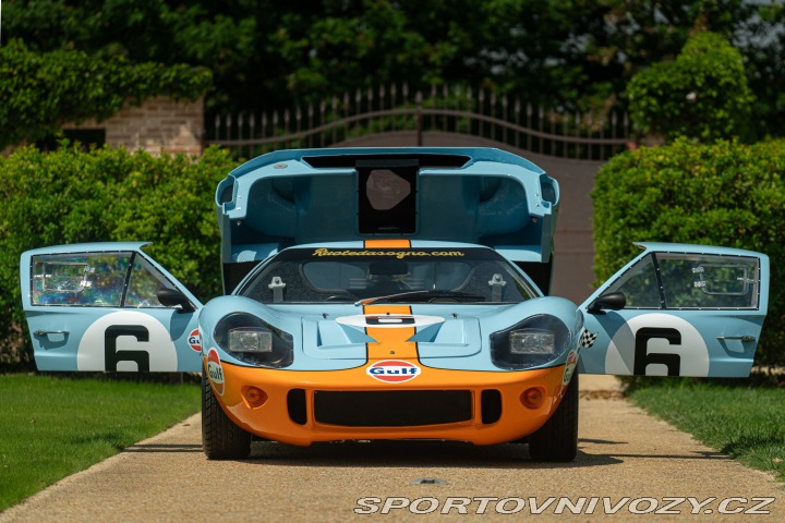 Ford GT 40 REPLICA LIVREA LE MANS 1966 GULF 1978