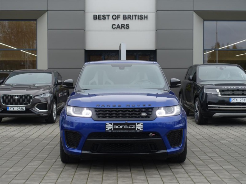 Ostatní značky Ostatní modely Land Rover Range Rover Sport 5,0 S/C SVR 550HP ČR, DPH