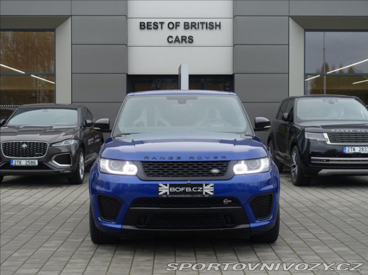 Ostatní značky Ostatní modely Land Rover Range Rover Sport 5,0 S/C SVR 550HP ČR, DPH 2016