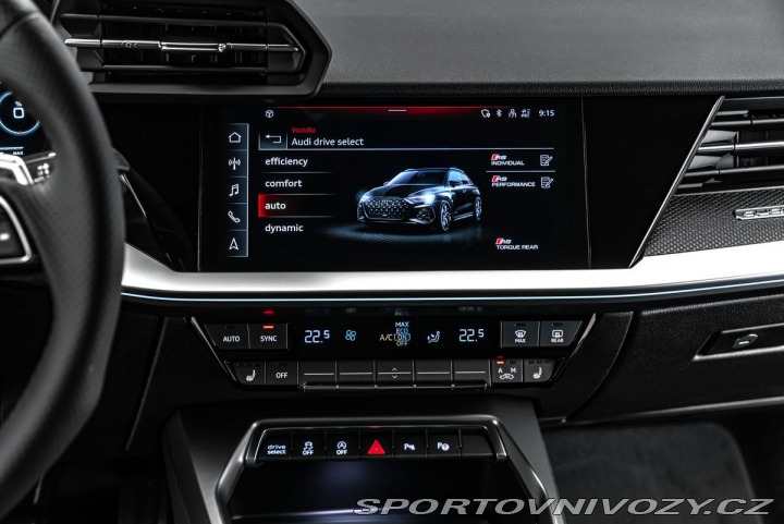Audi RS3 Sportback, Matrix, výfuky 2024