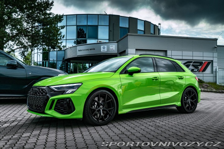 Audi RS3 Sportback, Matrix, výfuky 2024