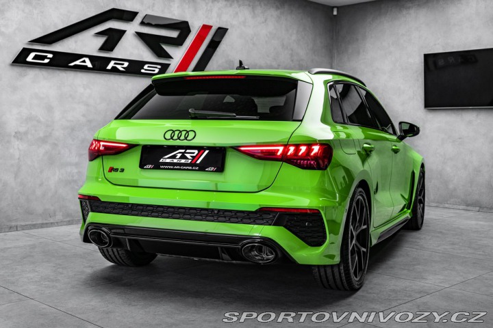 Audi RS3 Sportback, Matrix, výfuky 2024