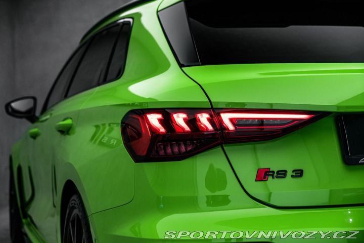 Audi RS3 Sportback, Matrix, výfuky 2024