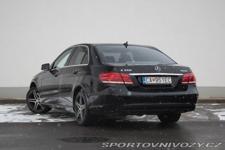 Mercedes-Benz E 350 BlueEFFICIENCY 4mati 2013