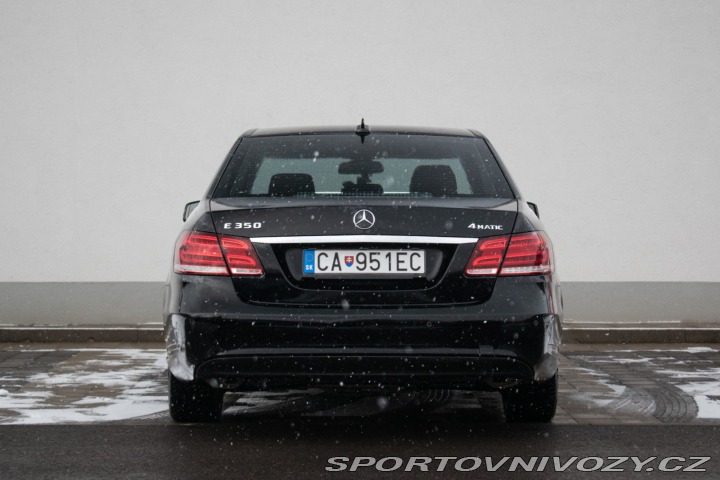 Mercedes-Benz E 350 BlueEFFICIENCY 4mati 2013