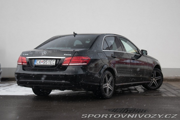 Mercedes-Benz E 350 BlueEFFICIENCY 4mati 2013