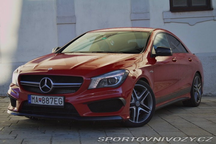 Mercedes-Benz CLA Kupé 45AMG 4MATIC, 265kW 2014