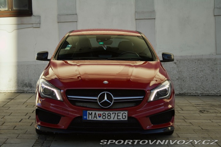 Mercedes-Benz CLA Kupé 45AMG 4MATIC, 265kW 2014