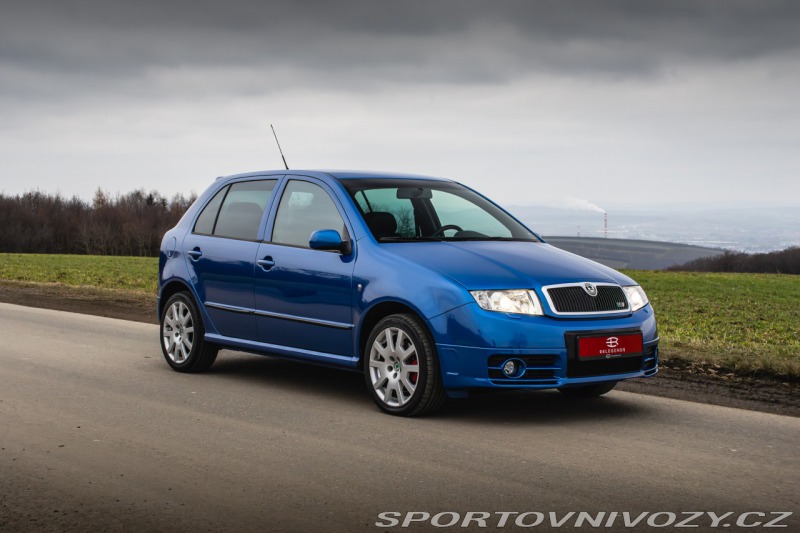 Škoda Fabia RS Swiss Blue DPH | 1/100