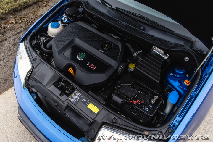 Škoda Fabia RS Swiss Blue DPH | 1/100 2007