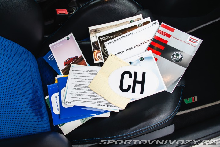 Škoda Fabia RS Swiss Blue DPH | 1/100 2007