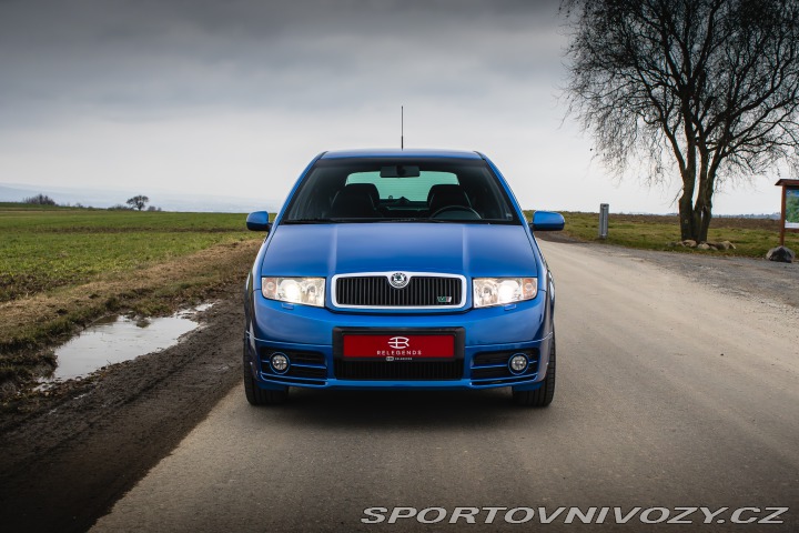 Škoda Fabia RS Swiss Blue DPH | 1/100 2007