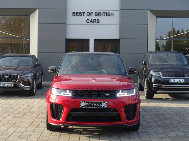 Ostatní značky Ostatní modely Land Rover Range Rover Sport 5,0 423kW SVR, ČR, 1.Maj