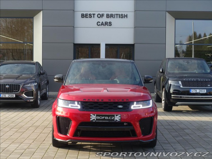 Ostatní značky Ostatní modely Land Rover Range Rover Sport 5,0 423kW SVR, ČR, 1.Maj 2018