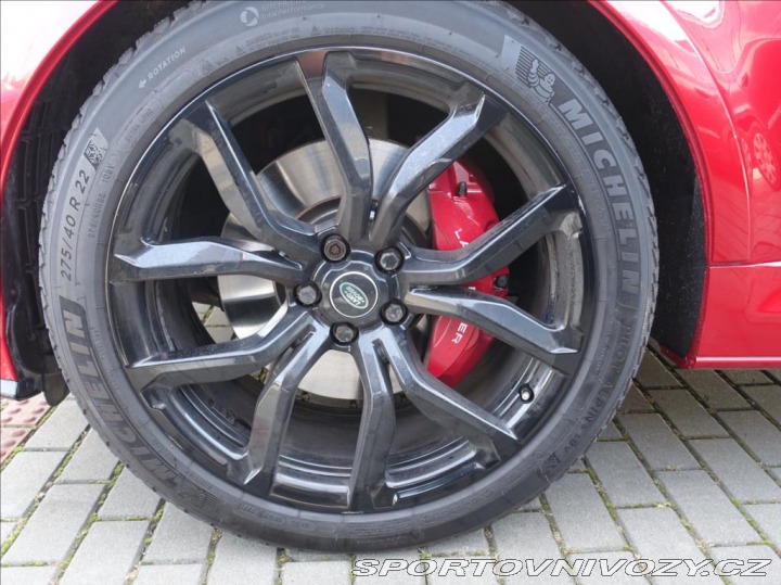 Ostatní značky Ostatní modely Land Rover Range Rover Sport 5,0 423kW SVR, ČR, 1.Maj 2018