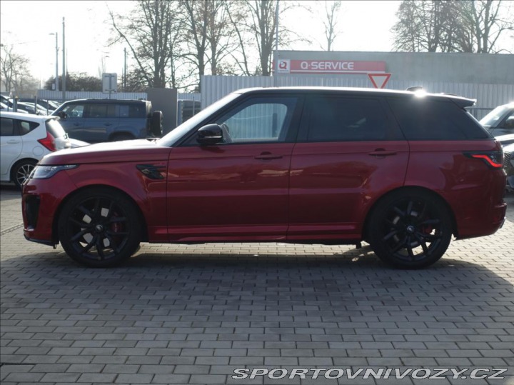 Ostatní značky Ostatní modely Land Rover Range Rover Sport 5,0 423kW SVR, ČR, 1.Maj 2018