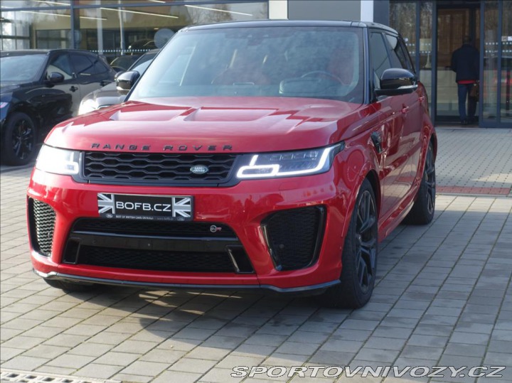 Ostatní značky Ostatní modely Land Rover Range Rover Sport 5,0 423kW SVR, ČR, 1.Maj 2018