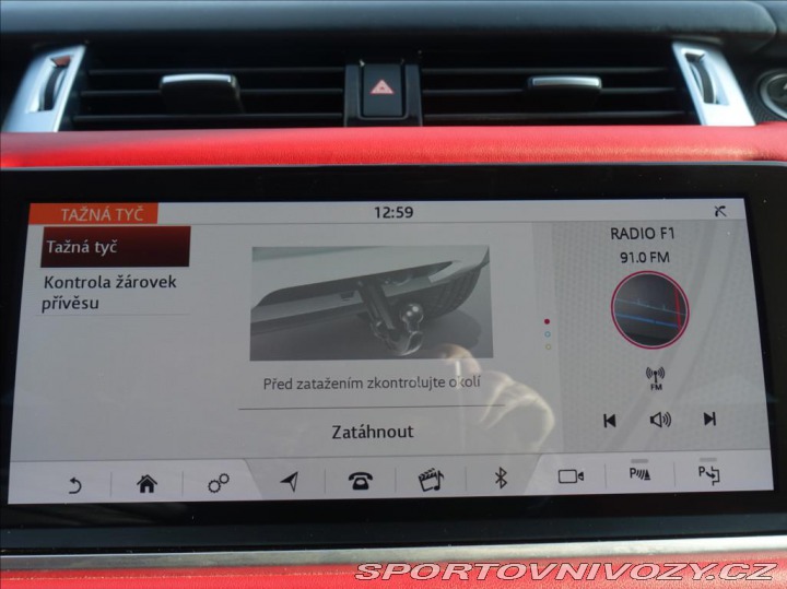 Ostatní značky Ostatní modely Land Rover Range Rover Sport 5,0 423kW SVR, ČR, 1.Maj 2018