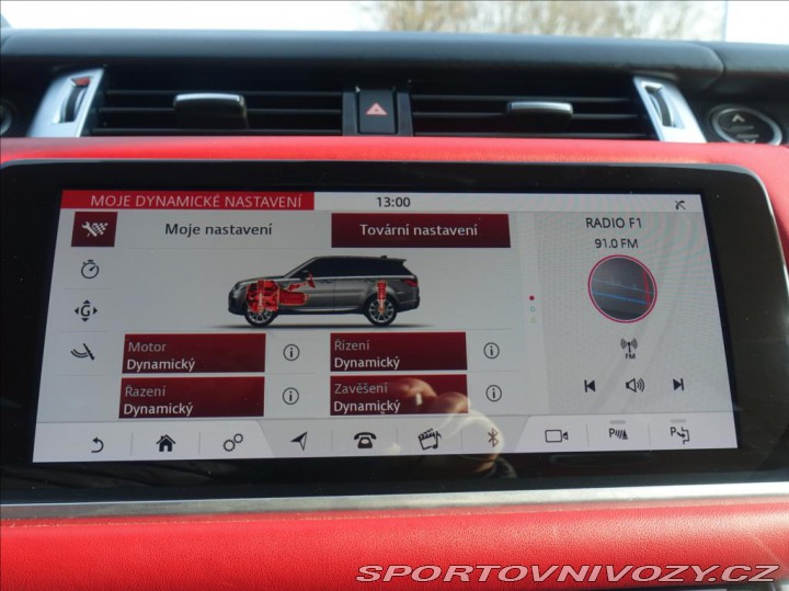 Ostatní značky Ostatní modely Land Rover Range Rover Sport 5,0 423kW SVR, ČR, 1.Maj 2018