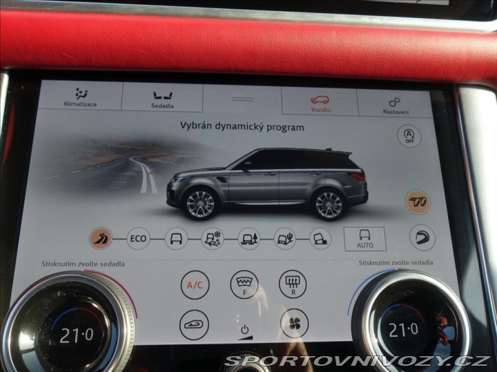 Ostatní značky Ostatní modely Land Rover Range Rover Sport 5,0 423kW SVR, ČR, 1.Maj 2018