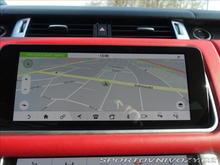 Ostatní značky Ostatní modely Land Rover Range Rover Sport 5,0 423kW SVR, ČR, 1.Maj 2018