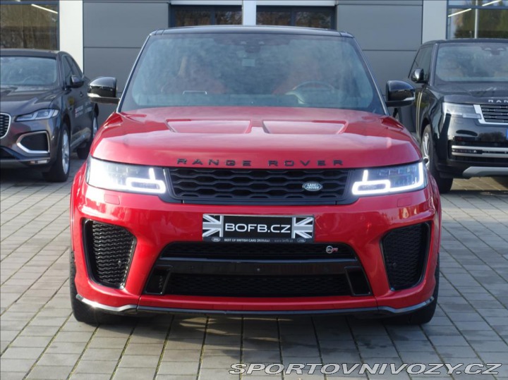 Ostatní značky Ostatní modely Land Rover Range Rover Sport 5,0 423kW SVR, ČR, 1.Maj 2018