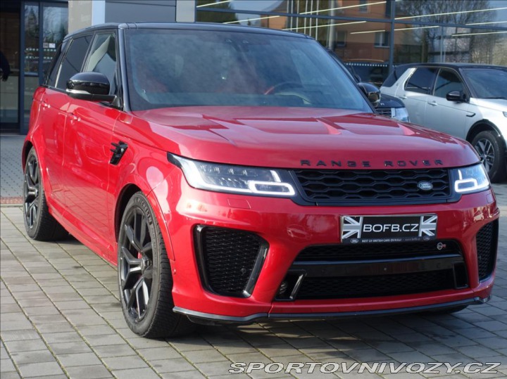 Ostatní značky Ostatní modely Land Rover Range Rover Sport 5,0 423kW SVR, ČR, 1.Maj 2018
