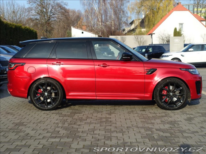 Ostatní značky Ostatní modely Land Rover Range Rover Sport 5,0 423kW SVR, ČR, 1.Maj 2018