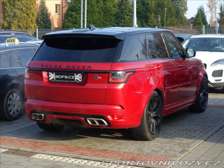 Ostatní značky Ostatní modely Land Rover Range Rover Sport 5,0 423kW SVR, ČR, 1.Maj 2018