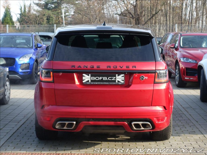 Ostatní značky Ostatní modely Land Rover Range Rover Sport 5,0 423kW SVR, ČR, 1.Maj 2018