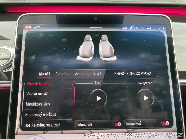 Mercedes-Benz S 500 AMG 4M | ZARUKA | DPH 2022