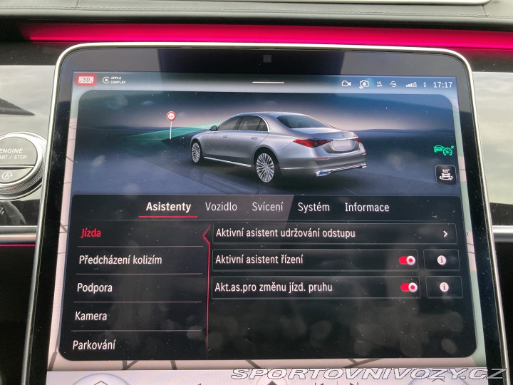 Mercedes-Benz S 500 AMG 4M | ZARUKA | DPH 2022