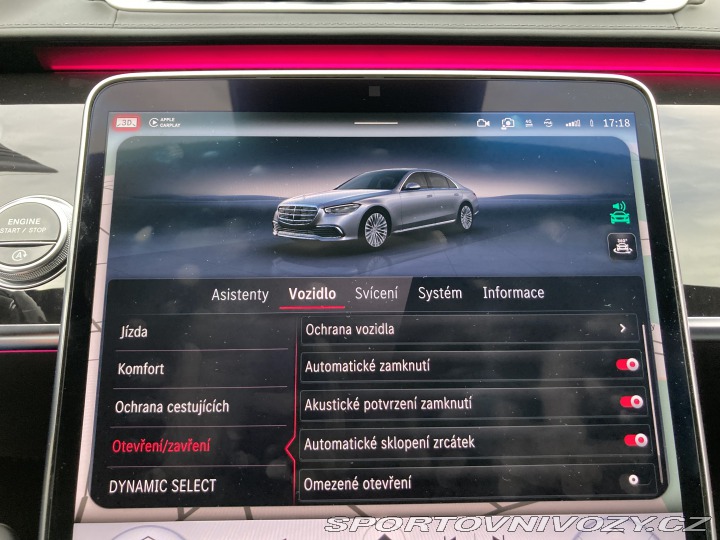 Mercedes-Benz S 500 AMG 4M | ZARUKA | DPH 2022