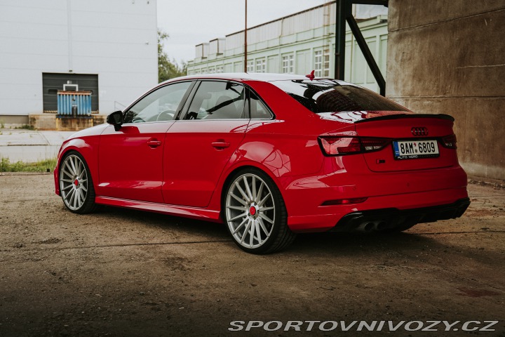 Audi S3 8v, Limo, Barva Tango red 2017