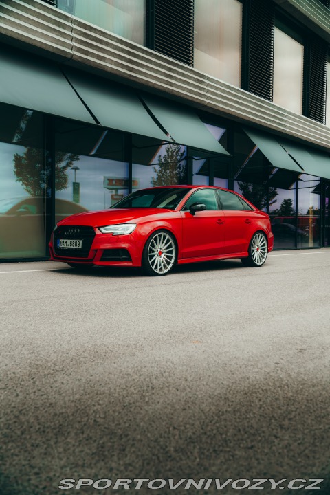 Audi S3 8v, Limo, Barva Tango red 2017