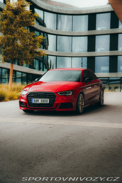 Audi S3 8v, Limo, Barva Tango red 2017