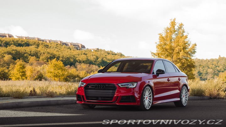 Audi S3 8v, Limo, Barva Tango red 2017