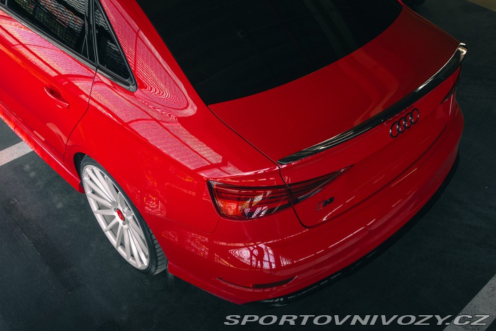 Audi S3 8v, Limo, Barva Tango red 2017