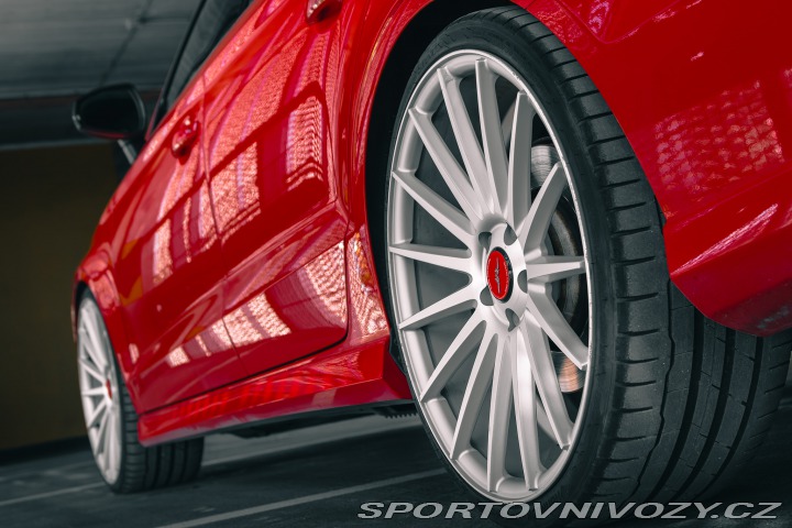 Audi S3 8v, Limo, Barva Tango red 2017