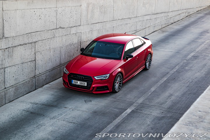Audi S3 8v, Limo, Barva Tango red 2017